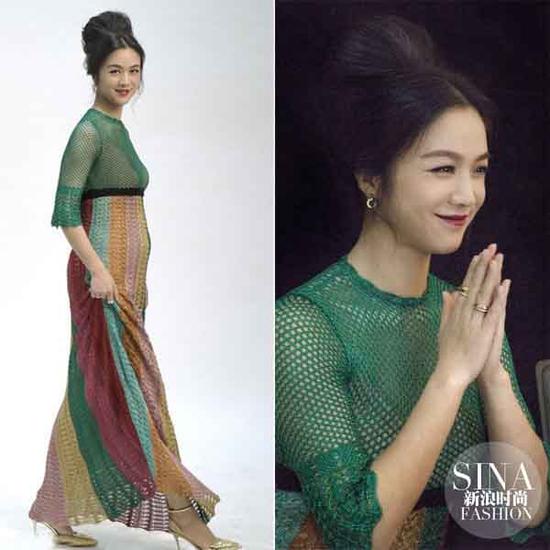 顏值還是完美滴，只是那裙子是個什么鬼