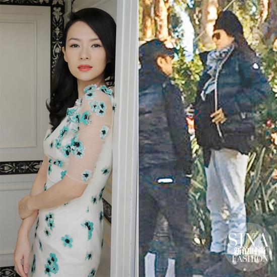 章子怡懷孕后，這帽子戴的也太奇特