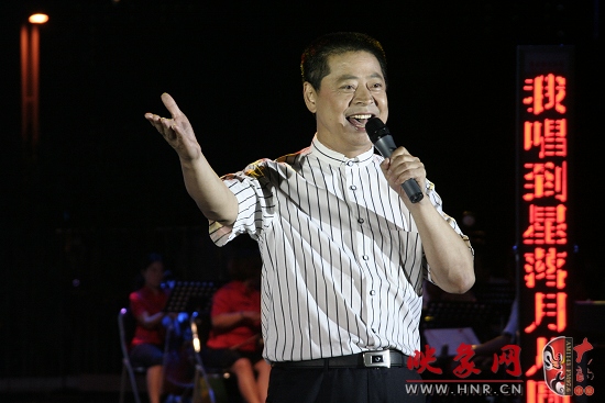 國家一級演員、河南省曲劇團(tuán)團(tuán)長孟祥禮演唱《你家在哪里》