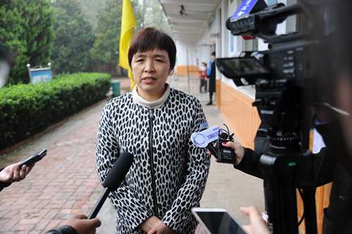 省體彩中心書(shū)記王海新接受記者采訪(fǎng)