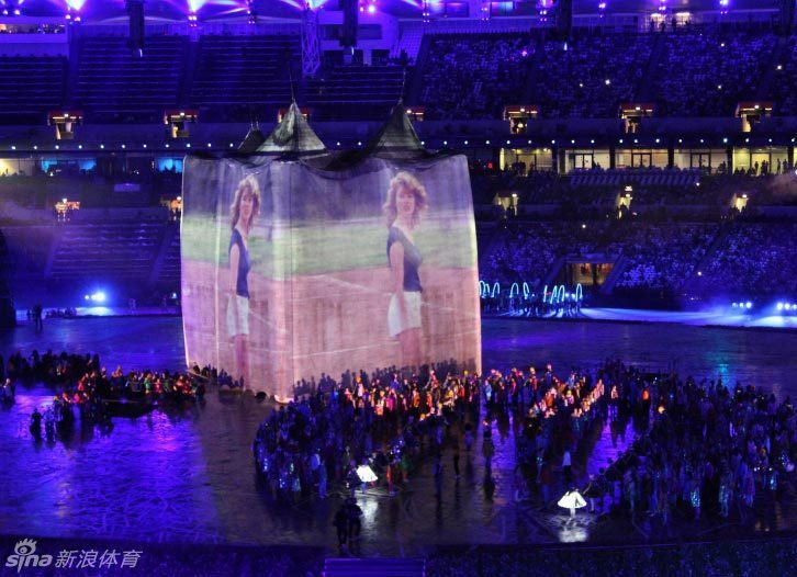 網(wǎng)友揭秘奧運開幕式彩排