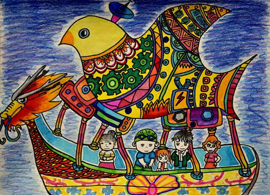 (工一小)張孟凡《雷達(dá)、紅外線探測無人救助飛船》輔導(dǎo)教師：時尹航