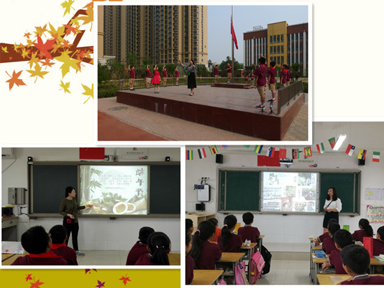 升旗儀式、主題隊(duì)會(huì)展風(fēng)采