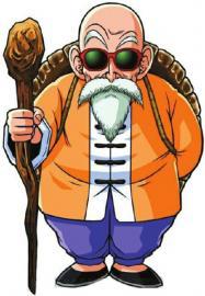 　《七龍珠》經(jīng)典形象龜仙人。