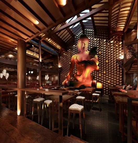 佛像“助陣”酒吧，爭議炸開鍋