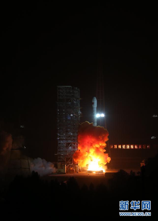 嫦娥三號(hào)發(fā)射成功