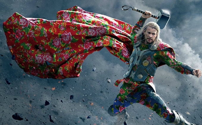 《復聯2》英雄被PS穿上花棉襖