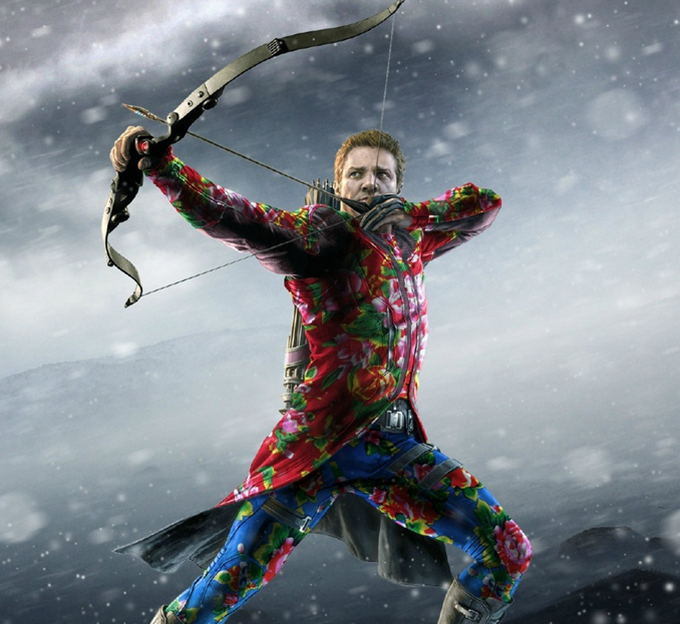 《復聯2》英雄被PS穿上花棉襖