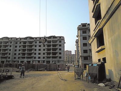 　適園雅居小區(qū)，已建起13棟住宅樓。