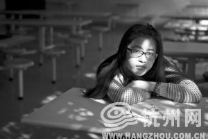 　筆試面試都過了最終沒被錄取，讓胡格格非常失落。 記者 陳中秋 攝