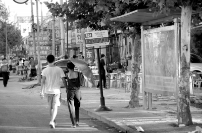 事發(fā)地點已被清理干凈。京華時報記者趙思衡攝