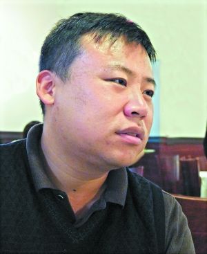 來自廣東的留學(xué)生馬博打算回國就業(yè)。（陳安 攝）