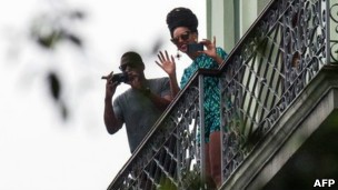 碧昂絲夫婦高調的古巴之行引發(fā)多方關注