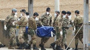意大利海軍相信他們將發(fā)現(xiàn)更多海難死者。