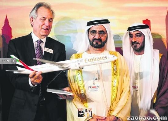 海灣國家1000億美元購客機(jī) 成航空史上最大訂單 海灣國家1000億美元購客機(jī) 成航空史上最大訂單