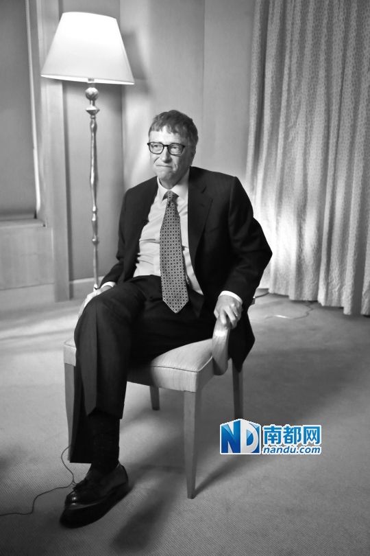 比爾·蓋茨接受美國(guó)《滾石》雜志專(zhuān)訪。