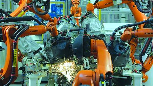 大眾工廠的機器人 大眾工廠的機器人