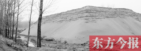 蔣西昌開設(shè)的砂場經(jīng)營多年，但至今未遭到過處罰