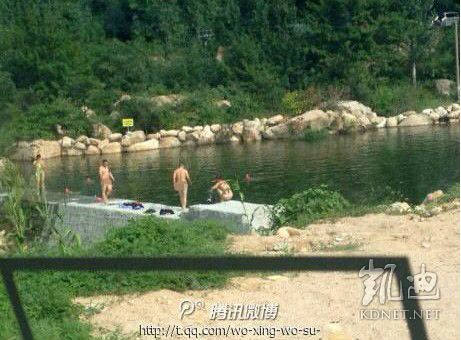 網(wǎng)友曝光的現(xiàn)場圖片。（圖片來自網(wǎng)絡）