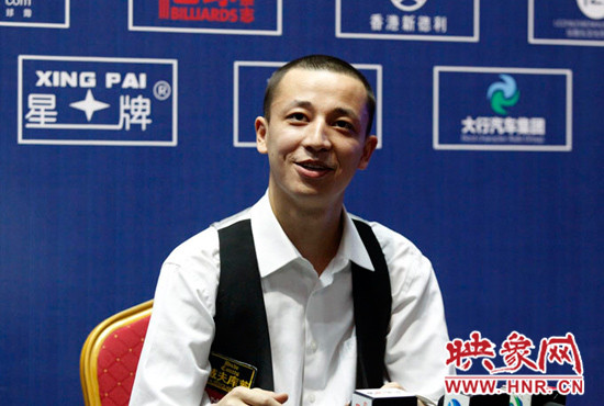 發(fā)布會上，中國業(yè)余選手帕如克很期待下一句的比賽