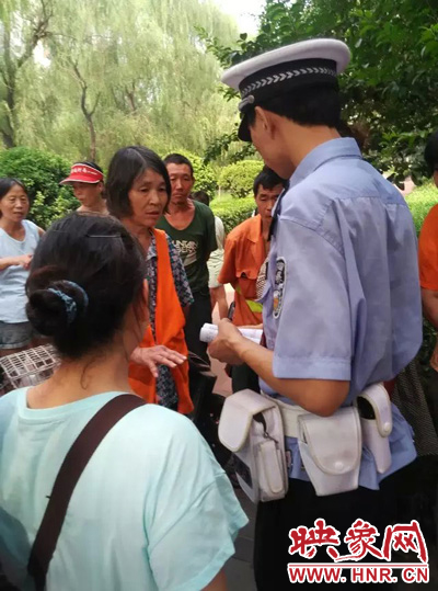 令人憤怒的是，這名老太太竟然報警說“她被環(huán)衛(wèi)工打了”