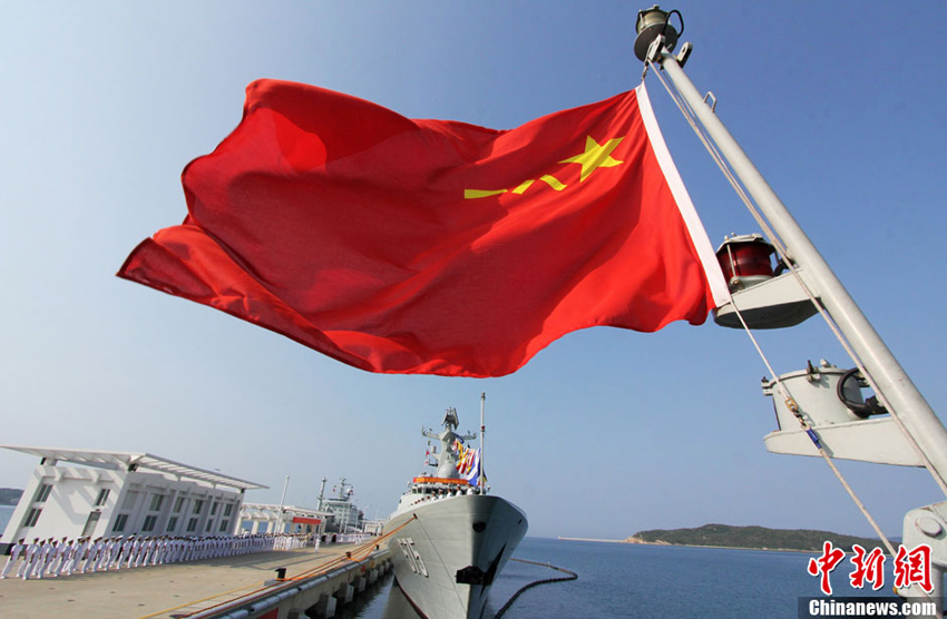 中國(guó)海軍新型導(dǎo)彈護(hù)衛(wèi)艦岳陽艦加入戰(zhàn)斗序列