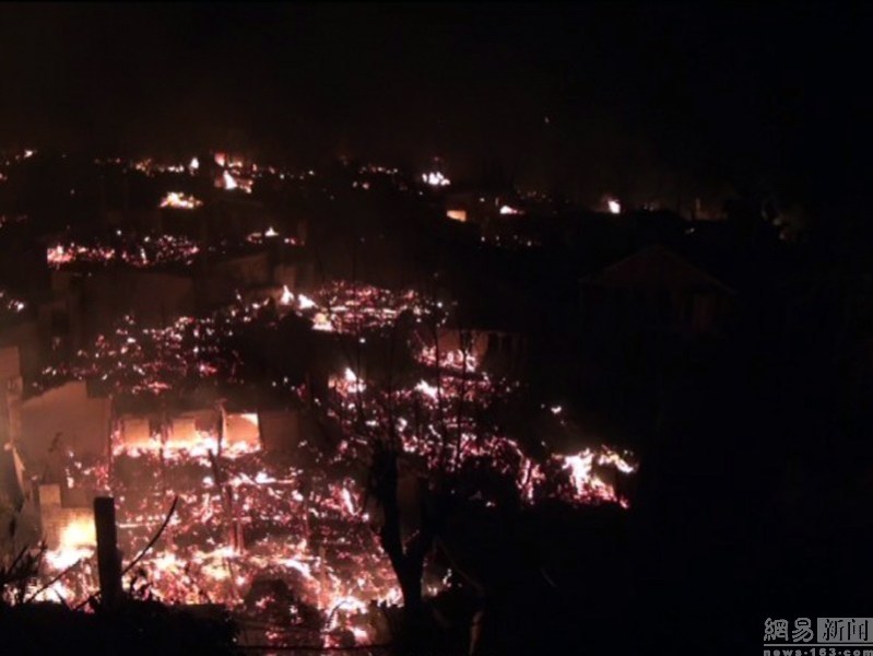 貴州300年歷史古寨遭大火 貴州300年歷史古寨遭大火