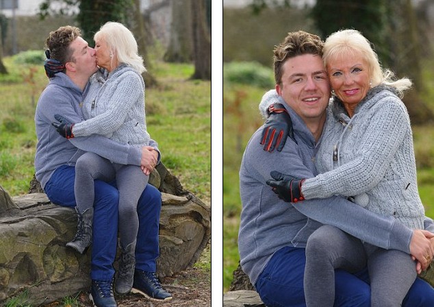 英67歲老婦隆胸后與29歲小伙相戀 英67歲老婦隆胸后與29歲小伙相戀