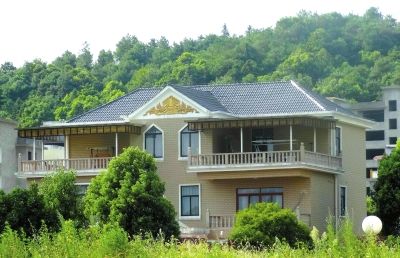 江西宜春，氣功大師王林在樟竹路紫薇山莊旁的別墅。圖/CFP