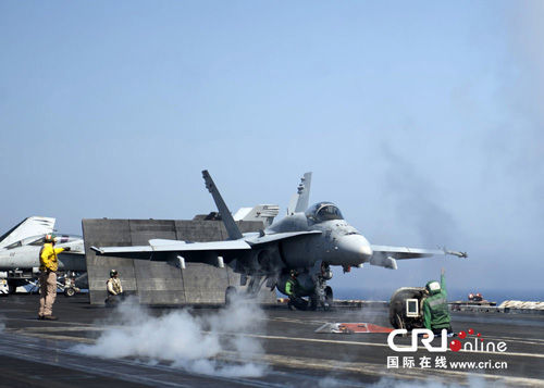 美國國防部長哈格爾27日接受英國廣播公司采訪時表示,如果奧巴馬下令就化武攻擊事件對敘利亞發(fā)動軍事打擊,美軍已做好了立刻行動的準(zhǔn)備。 圖片來源:Lyle Wilkie/CFP