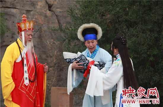 戲劇電影《法海禪師》在太行山大峽谷開拍 戲劇電影《法海禪師》在太行山大峽谷開拍