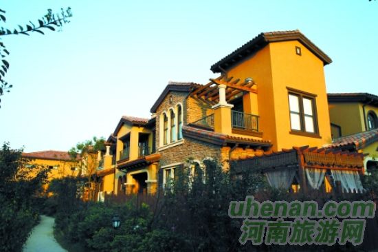 花都溫泉，從天空下走到房間里