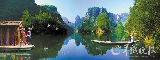 　　寶峰湖集山水于一體,融民俗風(fēng)情于一身。