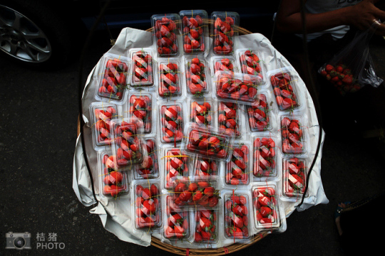 緬甸，繽紛的街邊平民小吃