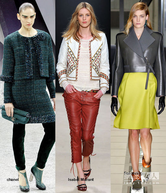 潮穿短夾克 層次搭穿出修長(zhǎng)美腿 潮穿短夾克 層次搭穿出修長(zhǎng)美腿