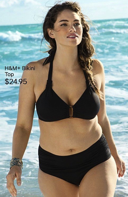 H&M大碼模特兒大片一樣贊 H&M大碼模特兒大片一樣贊