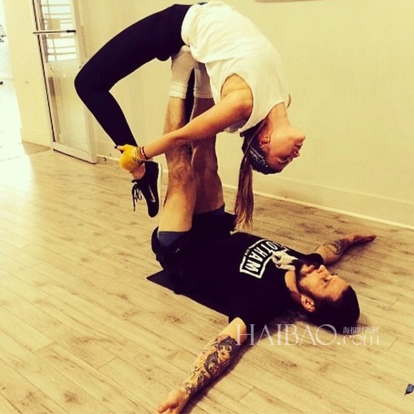 超?，旣惸取ち詹?(Maryna Linchuk) 近期健身私照