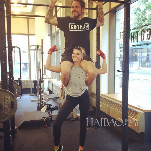 超?，旣惸取ち詹?(Maryna Linchuk) 近期健身私照