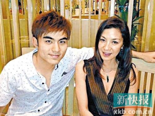 梁洛施的初戀男友Adriano與楊紫瓊也是朋友。
