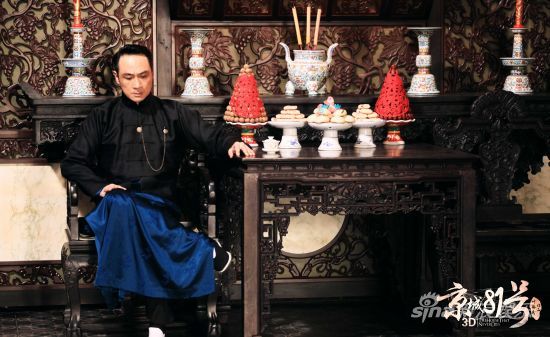 吳鎮(zhèn)宇飾演的霍家大少爺，正為二弟冥婚一事焦頭爛額