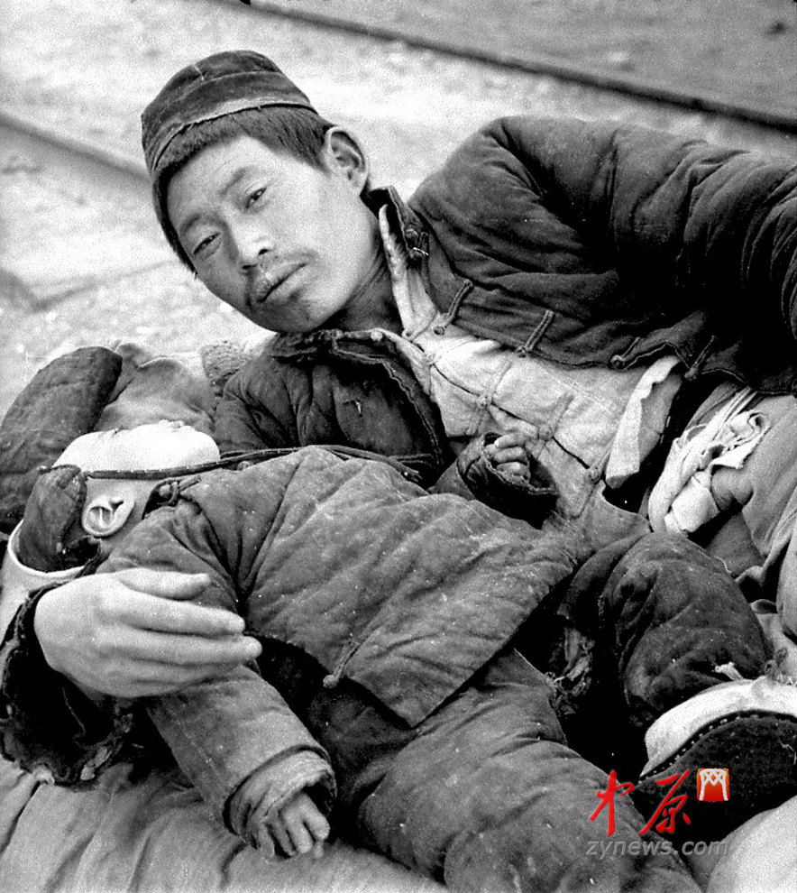 饑荒受災(zāi)者，父與子