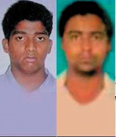 輪奸女記者一案中的兩名主要嫌疑犯。