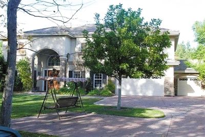 張曙光在美國的豪宅。資料圖片