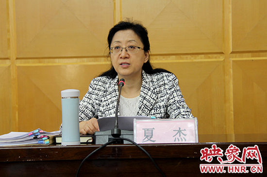 河南省委常委、組織部部長夏杰