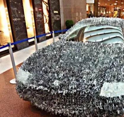 驚！車主用玻璃渣改裝瑪莎拉蒂