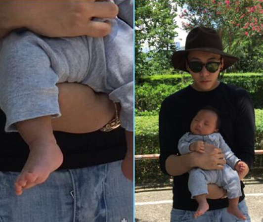 陳偉霆熊抱外甥 化身最帥“潮爸”引粉絲爭當做舅媽