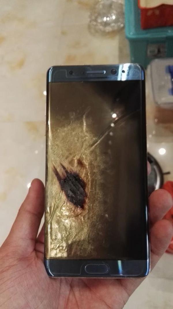 國行版三星Note 7也炸了？京東確認這個訂單是真的