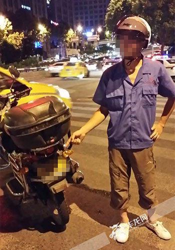 駕駛員主動要求進行酒精含量測試。警方供圖