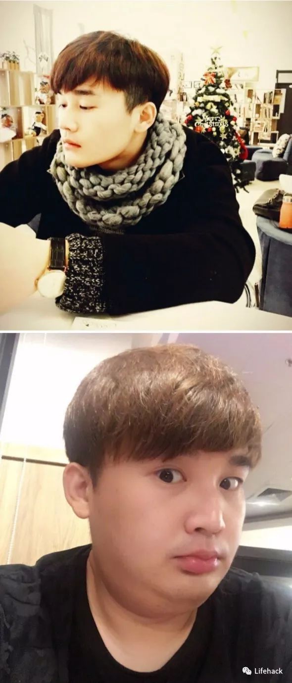 長胖20斤，臉型怎么變？這些例子看完扎心了！