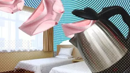 太惡心！女游客竟用酒店燒水壺煮自己的臟內(nèi)褲